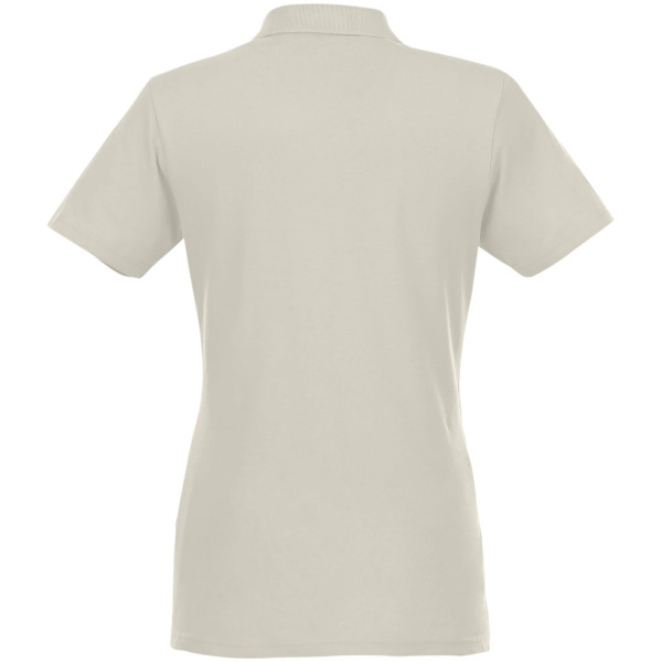 Helios short sleeve women's polo - Light grey - XL