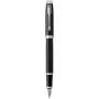 Parker IM fountain pen - Solid black/Chrome