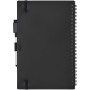 Pebbles herbruikbaar notitieboek in A5-formaat - Zwart