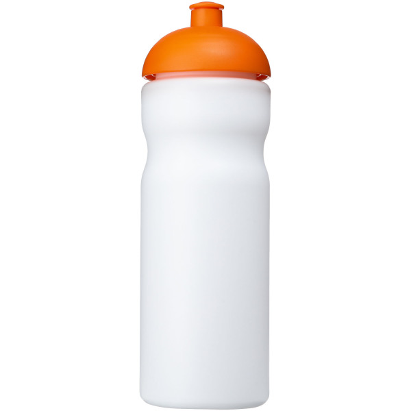 Baseline® Plus 650 ml dome lid sport bottle - White/Orange