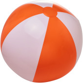 Bora stevige strandbal - Oranje/Wit