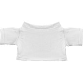 Katoenen T-shirt voor knuffel Viviana wit