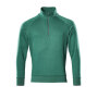 Sweatshirt met korte rits XS