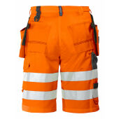 6503 SHORTS HV ORANGE/BLACK CL.2 C44