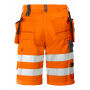 6503 SHORTS HV ORANGE/BLACK CL.2 C44