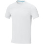 Borax short sleeve men's GRS recycled cool fit t-shirt - White - XS