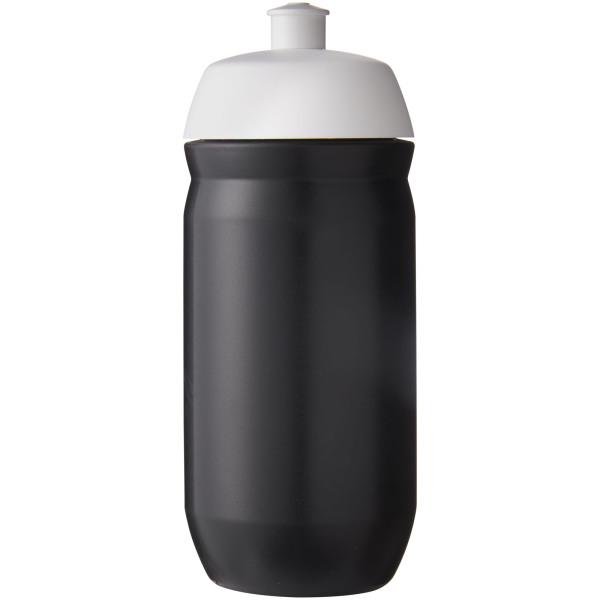 HydroFlex™ 500 ml squeezy sport bottle - White/Solid black