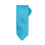Micro Waffle Tie, Turquoise Blue, ONE, Premier