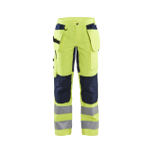 High Vis Geel/Marineblauw