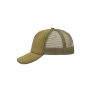 MB070 5 Panel Polyester Mesh Cap olijf one size
