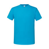 Iconic 195 Ringspun Premium T - Azure Blue - 3XL