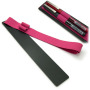 Flexible Webbing Book Mark with Pen Loops (L) Pink