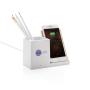 Ontario 5W draadloze oplader met penhouder, wit