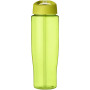 H2O Active® Tempo 700 ml sportfles met fliptuitdeksel - Transparant lime/Lime