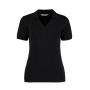 Women's Regular Fit Comfortec® V Neck Polo - Black - XL