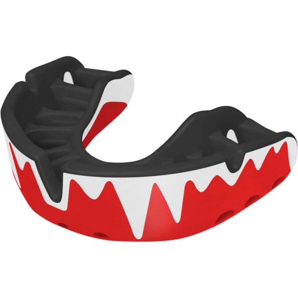 Platinum GEN4 Mouthguard Red / Black / Silver One Size
