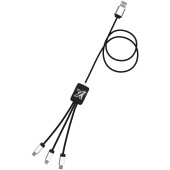 SCX.design C17 eenvoudig te gebruiken oplichtende kabel - Zwart/Wit