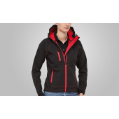 Macseis Jacket Softshell Outlook for her Black/RD