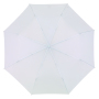 Automatisch te openen uit 3 secties bestaande paraplu, COVER - wit