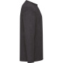 Valueweight Long Sleeve T (61-038-0) Dark Heather Grey XL