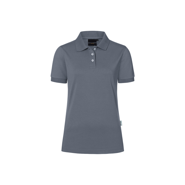 Ladies' Workwear Polo Shirt Modern-Flair, from Sustainable Material , 51% GRS Certified Recycled Polyester / 47% Conventional Cotton / 2% Conventional Elastane