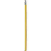 Alegra pencil with coloured barrel - Yellow