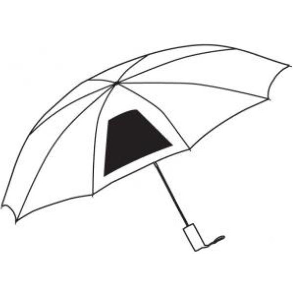 Automatisch te openen uit 3 secties bestaande paraplu, COVER
