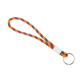 Polyester verstelbare pols-lanyard met sleutelring Polyester verstelbare pols-lanyard met sleutelring