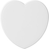 Cait hartvormige onderzetter - Wit