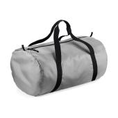 Packaway Barrel Bag - Silver/Black - One Size