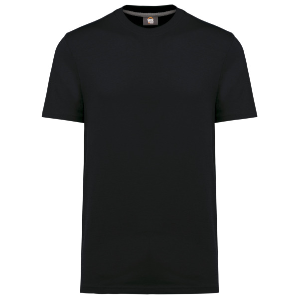 Ecologisch uniseks T-shirt met korte mouwen Black L