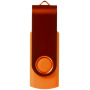 Rotate metallic USB - Oranje - 1GB