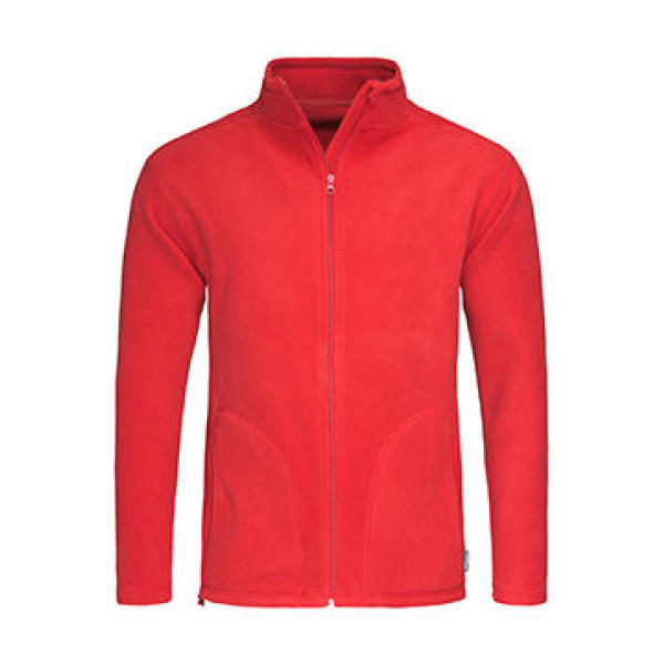 Fleece Jacket - Scarlet Red - S