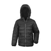 Junior/Youth Soft Padded Jacket - Black - 2XS (2-3)