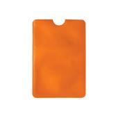 Kaarthouder soft anti-skimming - Oranje