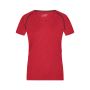 Ladies' Sports T-Shirt - red-melange/titan - XXL