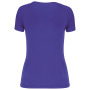Dames sport-t-shirt V-hals Violet XXL