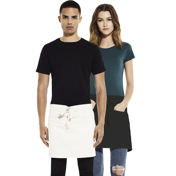 UNISEX APRON SHORT WITH POCKETS