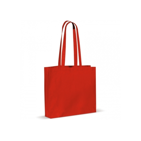 Shoulder bag cotton OEKO-TEX® 140g/m² 40x10x35cm - Red