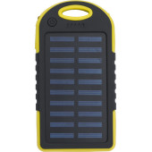 ABS solar powerbank zwart