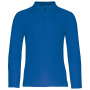 Sportshirt met lange mouwen ¼ ritssluiting voor kinderen Sporty Royal Blue 6/8 jaar