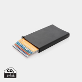 Standaard aluminum RFID kaarthouder, zwart