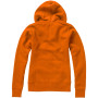Arora dames hoodie met ritssluiting - Oranje - XXL
