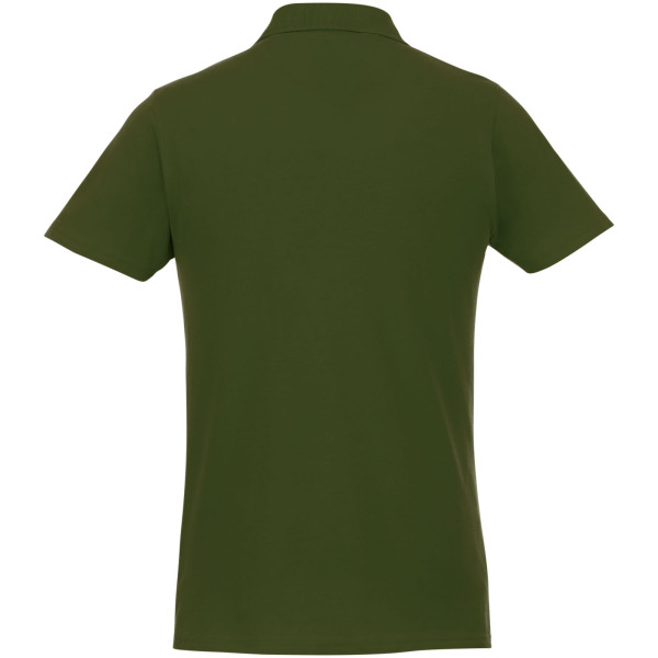 Helios short sleeve men's polo - Army green - XS