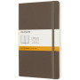 Classic L softcover notitieboek - gelinieerd - Aarde bruin
