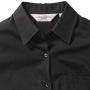 Ladies' Cotton Poplin Shirt LS - White - XS (34)