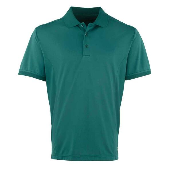 Coolchecker® Piqué Polo Shirt, Bottle Green, S, Premier