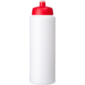 Baseline® Plus 750 ml flaska med sportlock - Vit/Röd
