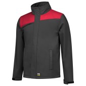 Softshell Bicolor Naden 402021 Darkgrey-Red XS