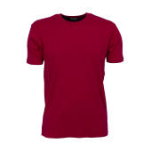 Mens Interlock T-Shirt - Deep Red - 2XL